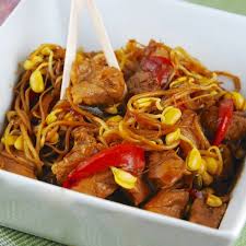BBQ Pork Chop Suey