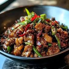 Spicy Szechuan/Ginger Beef